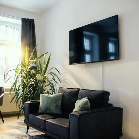 Nuwilu One - Apartment Mit Balkon Im Herzen Erfurts - Magenta Tv- Netflix - Disney Exterior foto