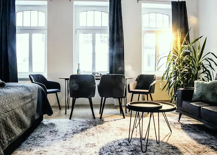Nuwilu One - Apartment Mit Balkon Im Herzen Erfurts - Magenta Tv- Netflix - Disney